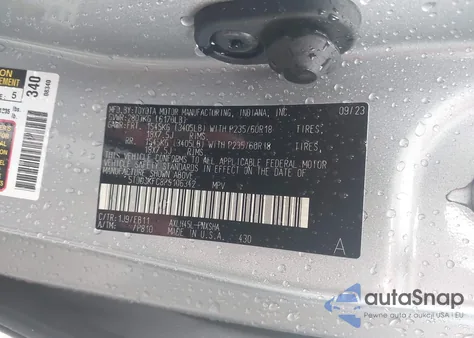 2023 Toyota Sienna Xse из США, поврежденный, VIN 5TDDSKFC8PS106342